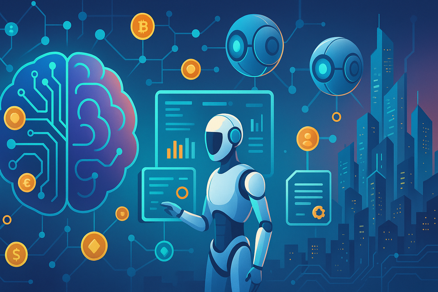 Como a inteligência artificial autônoma está redefinindo a gestão e o futuro do DeFi