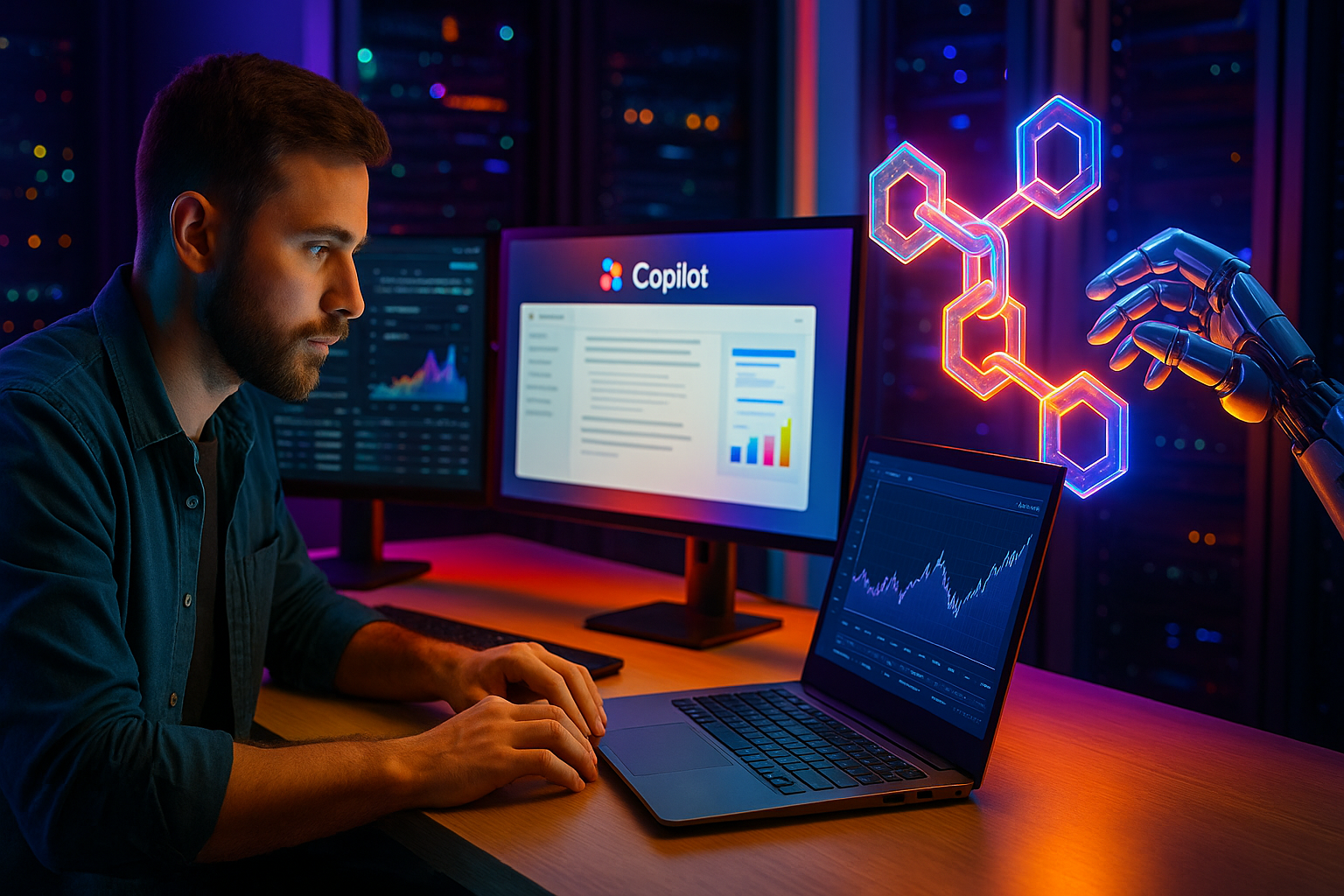 inteligência artificial e o microsoft copilot estão transformando a automação
