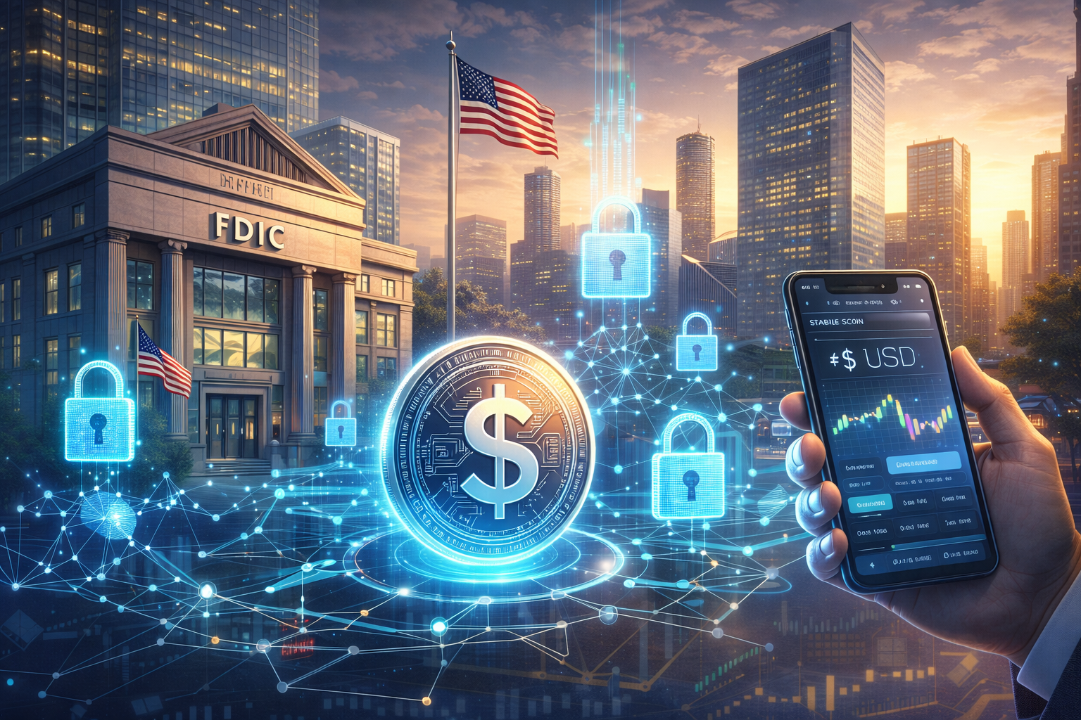 aprovação do GENIUS Act pode transformar os bancos dos EUA