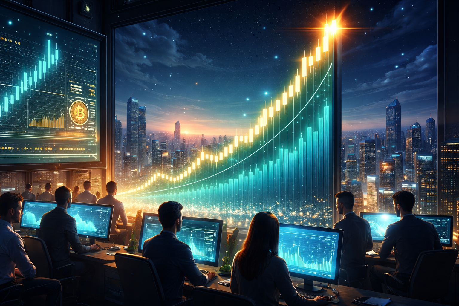 Bitcoin em Alta Histórica