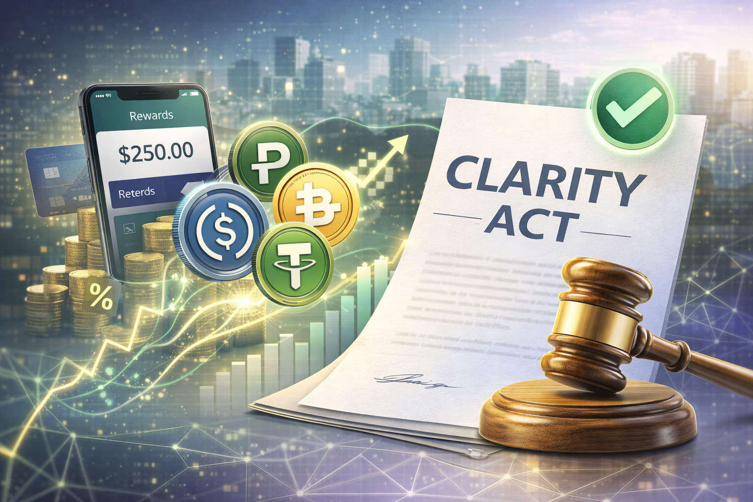 Como o CLARITY Act pode revolucionar as recompensas em stablecoins e impactar o mercado cripto em 2026