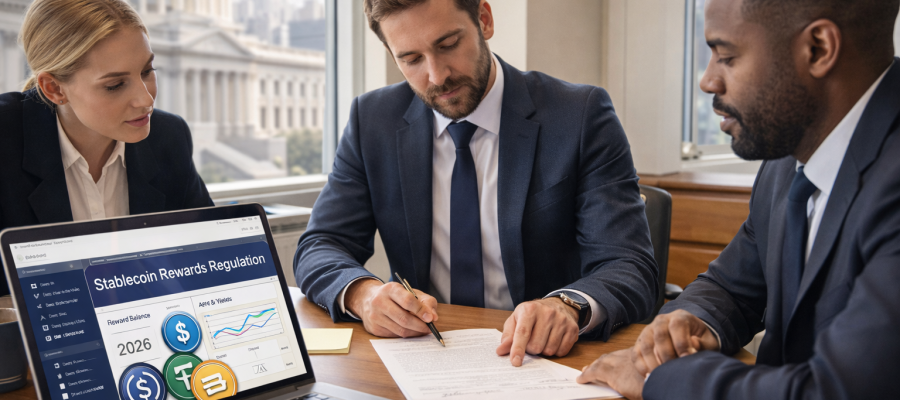 Como a regulação das recompensas em stablecoins pode transformar o mercado DeFi nos EUA em 2026